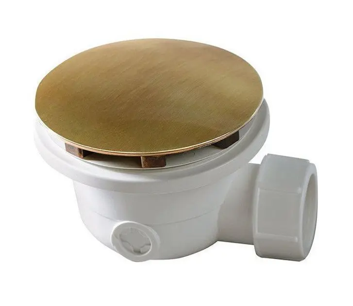 Polysan - Odtoková souprava pro sprchové vaničky, bronz 1711A