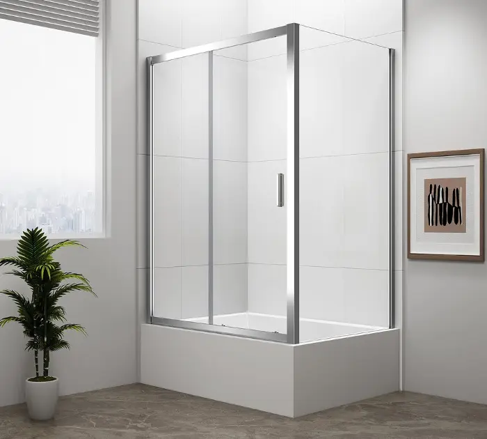Polysan Deep - Sprchový kout 120x75 cm, L/P varianta, čiré sklo/chrom MD1216MD3116