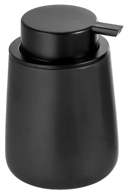 Aqualine - Samostojeći dozator za sapun, crni 08136