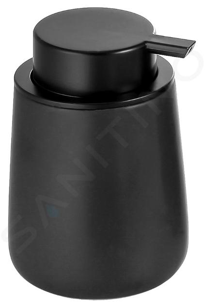 Aqualine Accessori - Dispenser di sapone da appoggio, nero 08136