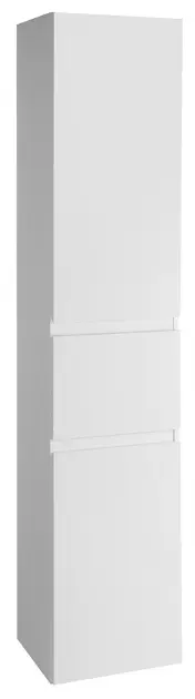 Aqualine Altair - Vysoká skříňka s košem 40x184x31 cm, L, bílá AI185L
