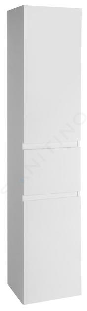 Aqualine Altair - Armario alto 184x40x31 cm, con cesta, blanco AI185R