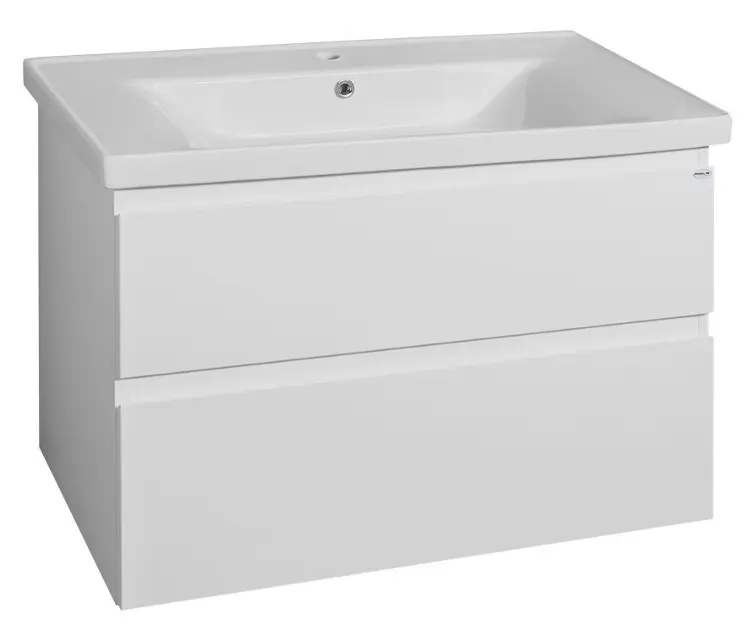 Aqualine Altair - Ormarić za umivaonik 60 x 87 x 45 cm, 2 ladice, bijeli AI290