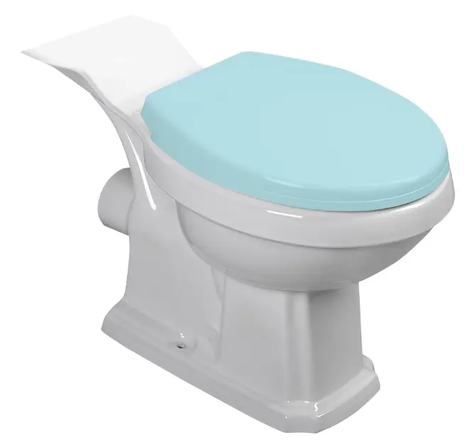 Aqualine Antik - Combi-toiletpot, afvoer aan de achterzijde, wit AK107-432