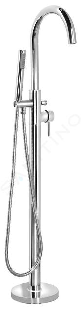 Aqualine Robinetterie - Mitigeur de baignoire pour montage au sol, chrome BV357