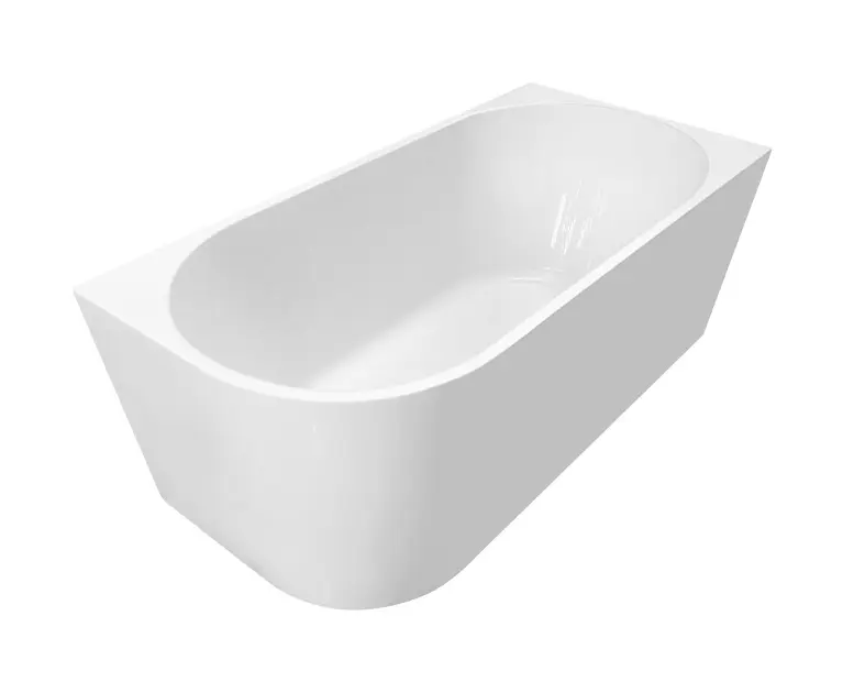 Aqualine Tibera - Badkuip 140 x 70 cm, rechts, wit E1055