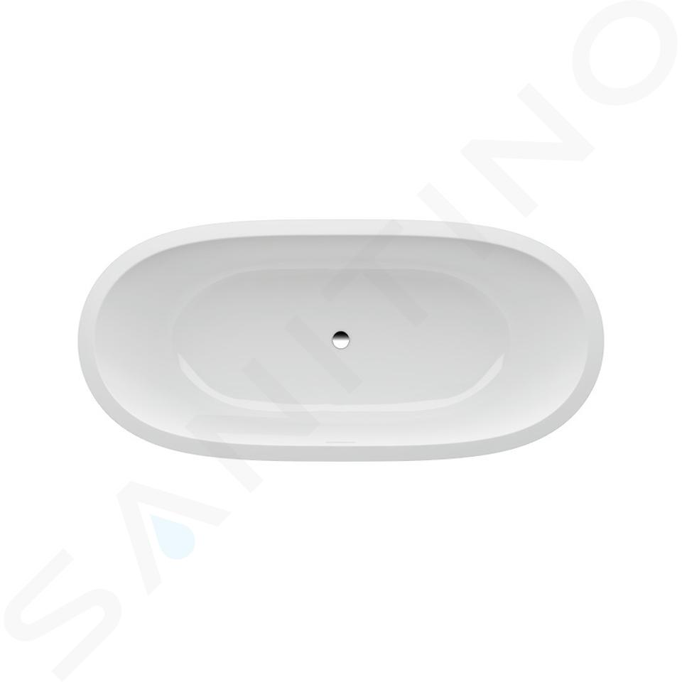 Laufen Il Bagno Alessi One - Einbau-Badewanne 178x82 cm, mit Luftdüsen und Sensorsteuerung, weiß H2459710006051