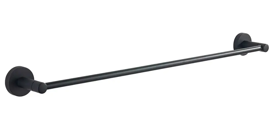 Levně Aqualine Samba - Držák ručníků délka 65 cm, černá SB246