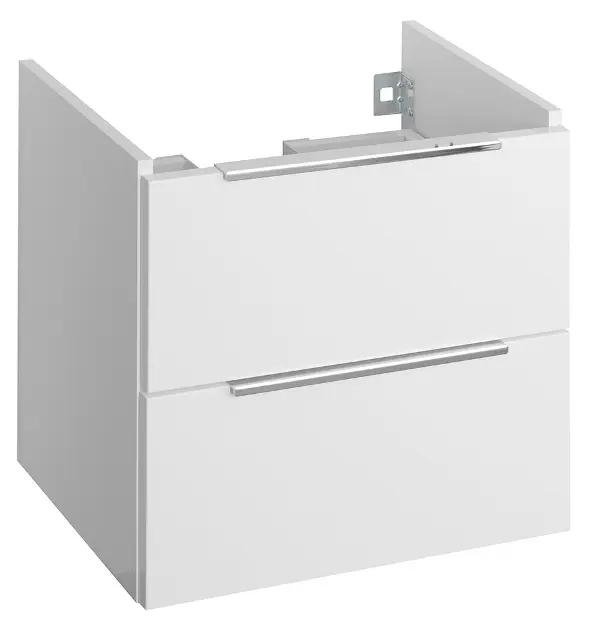Bruckner Neon - Mueble de lavabo 47x45x35 cm, 2x cajones, blanco 500.114.0