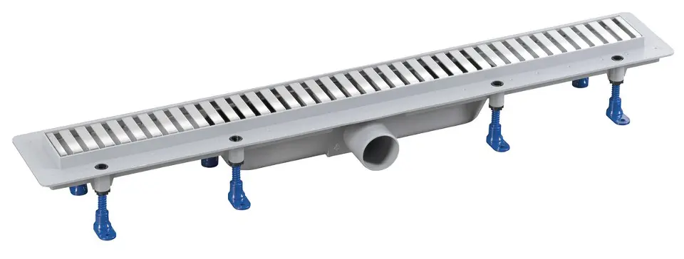 Bruckner - Tuš kada 81 cm, s rešetkom, inox 700.158.2