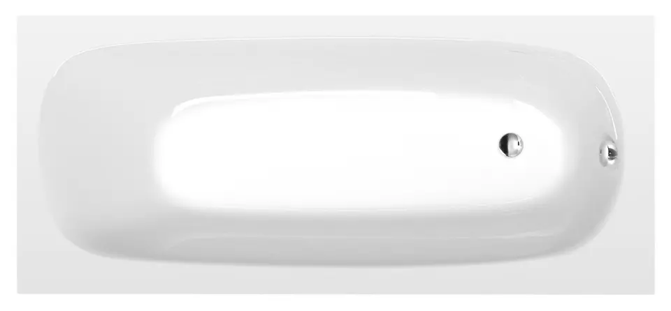 E-shop Polysan - Vaňa Ebro 170x75 cm, biela 26711