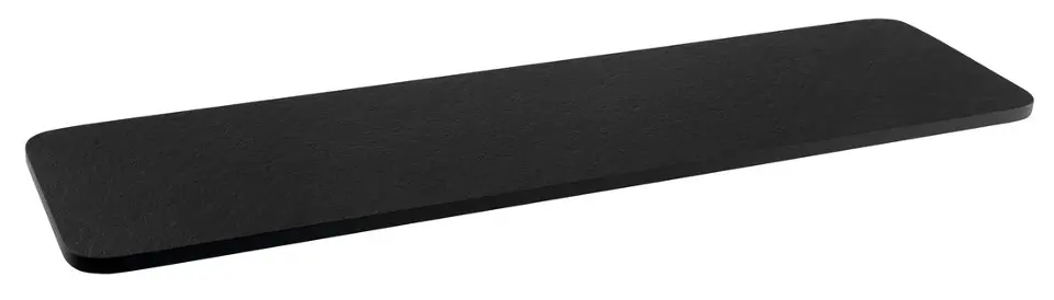 Polysan - Étagère de baignoire, longueur 82 cm, noire 73309