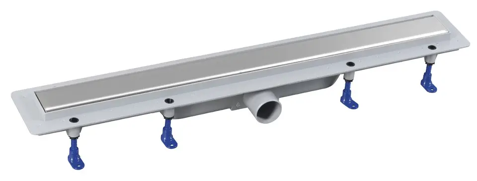 Polysan - Tuš kada 71 cm, s rešetkom, inox 73671