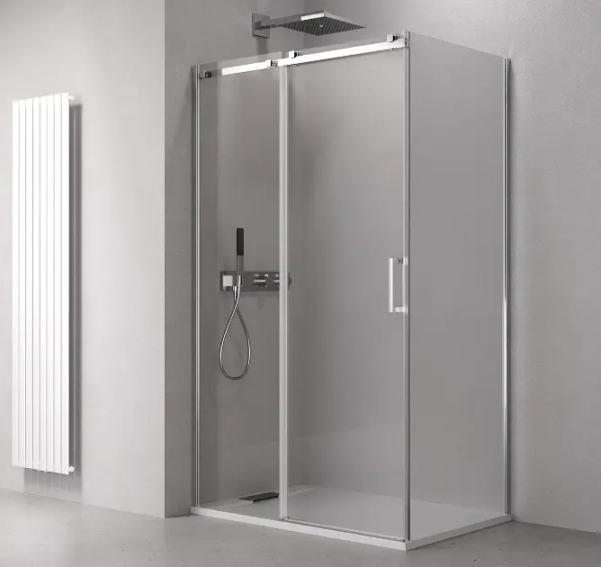 Polysan Thron - Душ кабина Square 110x70 см, Antidrop, прозрачно стъкло/хром TL1170-5002