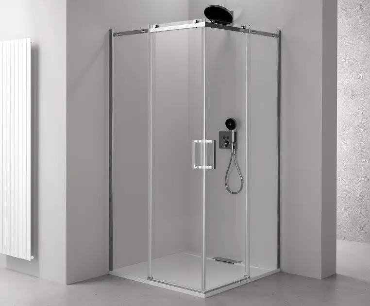Polysan Thron - Душ кабина Round 120x120 см, Antidrop, прозрачно стъкло/хром TL2212-5005