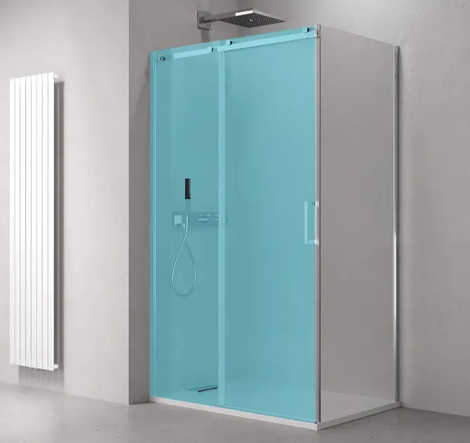 Polysan Thron - Душ кабина 80x200 см, Antidrop, прозрачно стъкло/хром TL3080