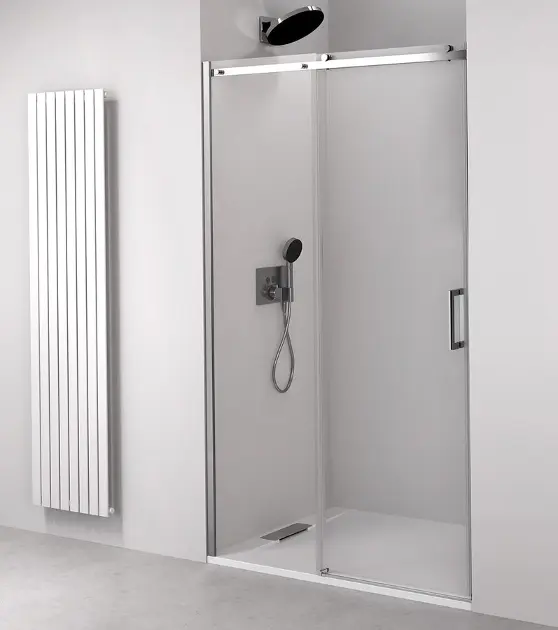 E-shop Polysan Thron - Sprchové dvere Round 100x200 cm, Antidrop, číre sklo/chróm TL5010-5005
