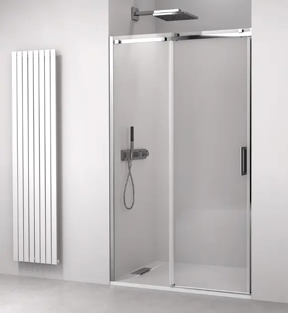 E-shop Polysan Thron - Sprchové dvere Square 120x200 cm, Antidrop, číre sklo/chróm TL5012-5002