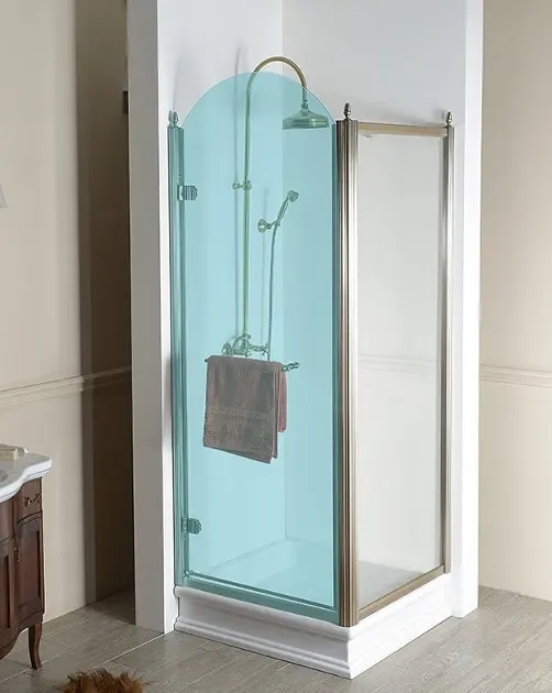 Gelco Antique - Seitenwand 80x200 cm, Klarglas/Bronze GQ5680CL