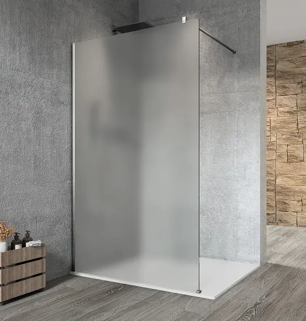 Gelco Vario - Sprchová stena Walk-In, 100x200 cm, Coated glass, chróm/matné sklo GX1410GX1010