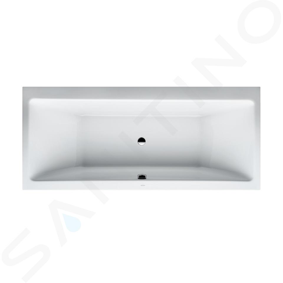 Laufen Pro - Bañera rectangular 1800x800 mm con masaje de aire y sensor, blanca H2329510006051