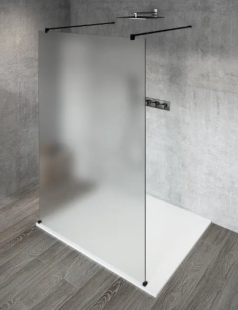 E-shop Gelco Vario - Sprchová zástena, 120x200 cm, matné sklo/matná čierna GX1412GX2214