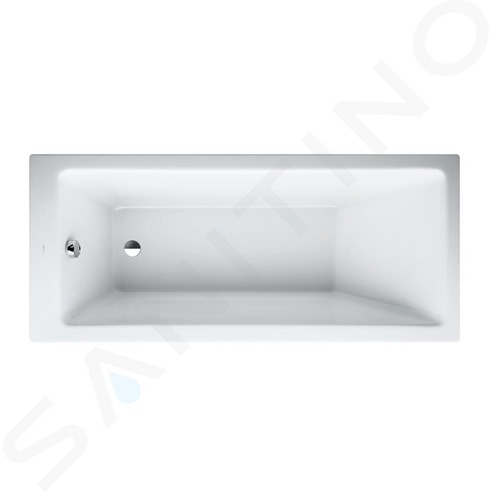 Laufen Pro - Vasca da bagno con struttura 160x70 cm, bianco H2339510000001