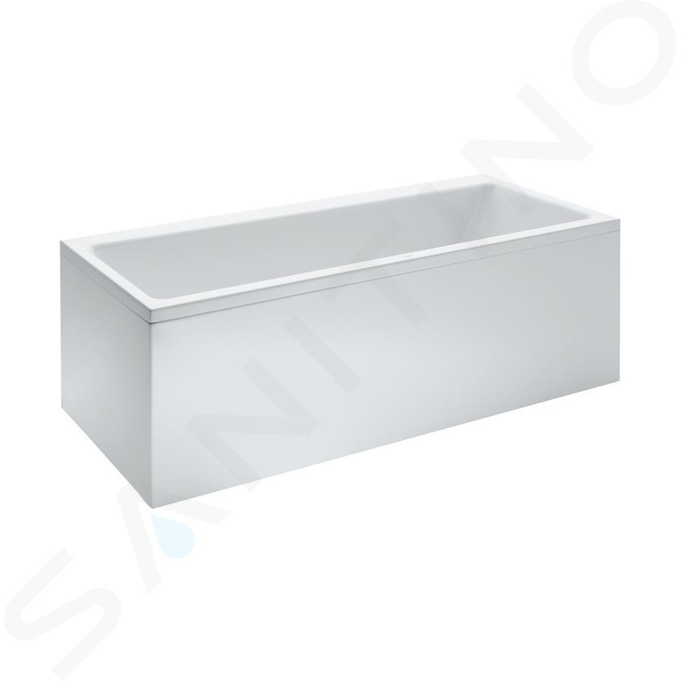 Laufen Pro - Vasca da bagno con struttura, 1700x750 mm, bianco H2319510000001