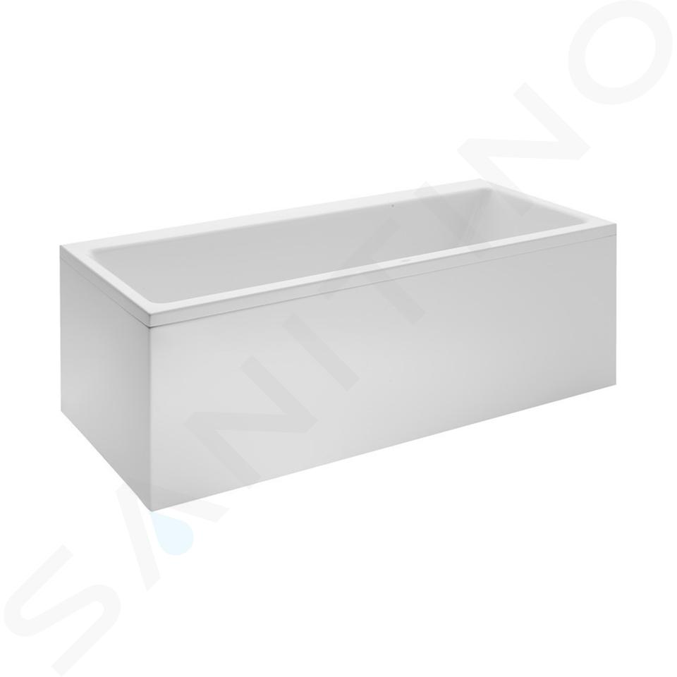 Laufen Pro - Badewanne mit Fußgestell, 170x70 cm, weiß H2309510000001