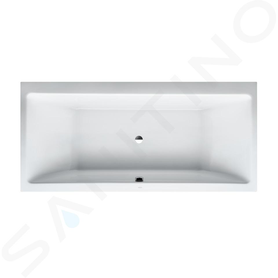 Laufen Pro - Badewanne mit Fußgestell, 190x90 cm, weiß H2349510000001