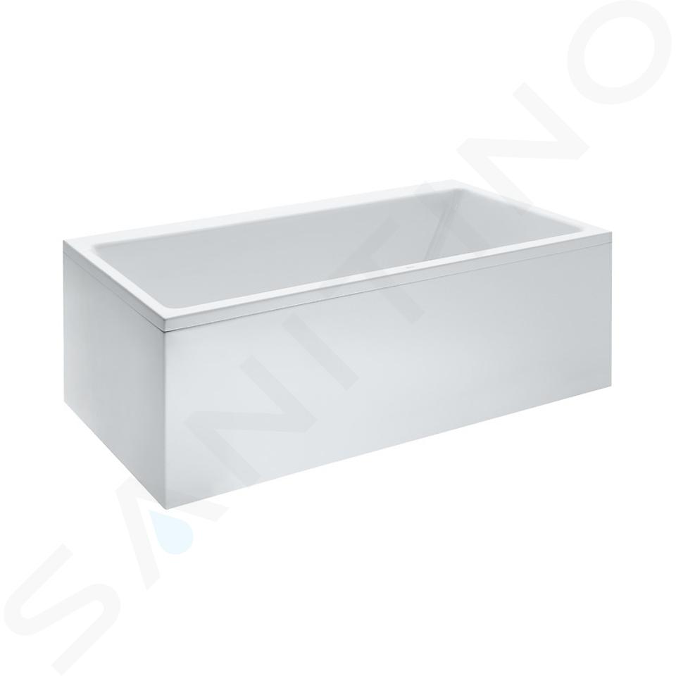 Laufen Pro - Bañera de esquina 1700x700 mm, con sistema de hidromasaje y sensor, blanca H2309550006351