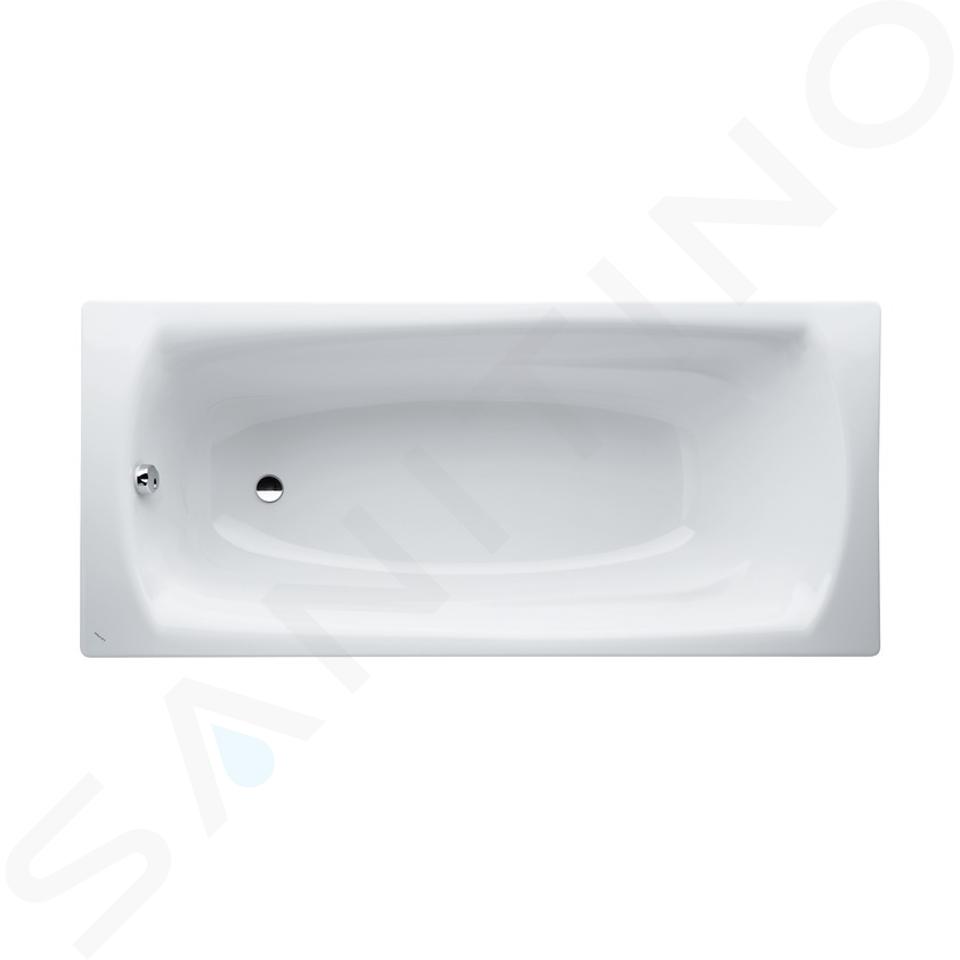 Laufen Palladium - Stalen inbouwbad 1800x800 mm, wit H2251000000401