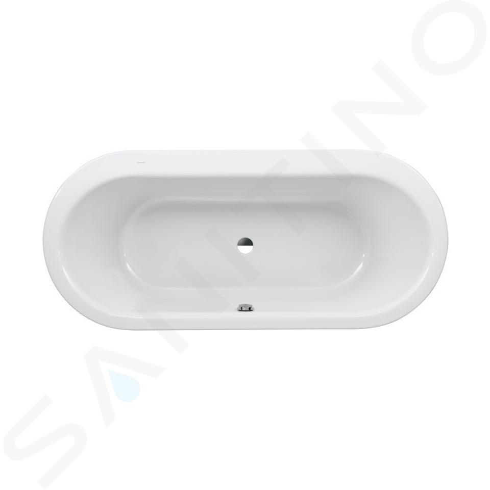 Laufen Solutions - Baignoire avec support, 180x80 cm, blanc H2245110000001