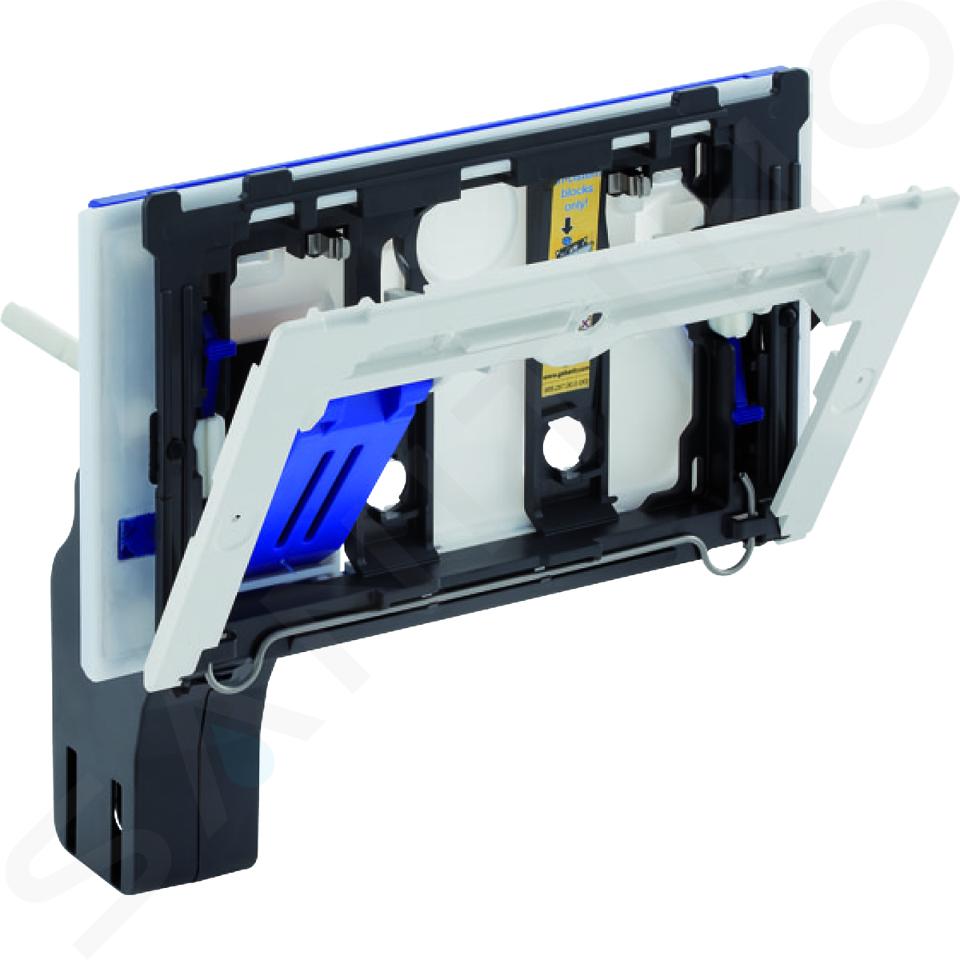 Geberit Kombifix - Zestaw z otworem do włożenia tabletek Duofresh, do spłuczki podtynkowej Sigma 12 cm 115.610.00.1