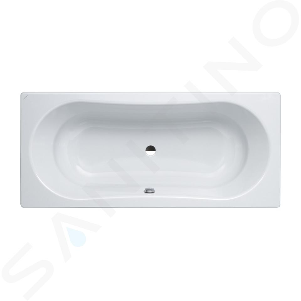 Laufen Thallium - Badewanne aus Stahl 180x80 cm, weiß H2250900000401