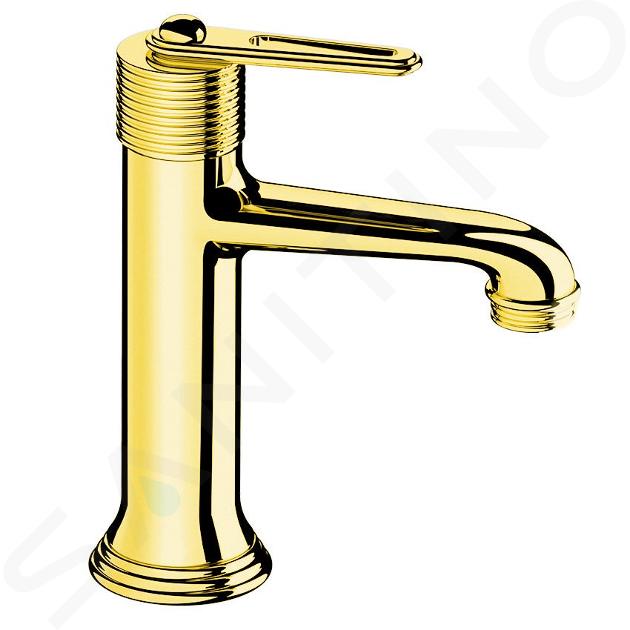 Sapho Rubinetteria - Miscelatore da lavabo, oro BB002/17