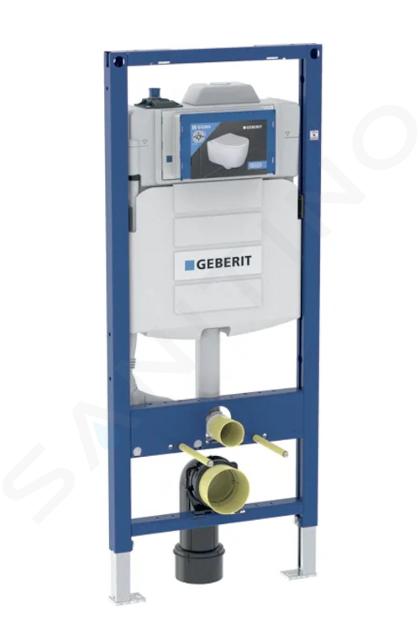 Geberit Duofix - Inbouwframe voor hangend toilet, met spoelresevoir Sigma 12 cm, met hygiënische spoeling, hoogte1,2 m 111.057.00.1