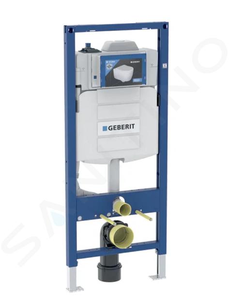 Geberit Duofix - Bâti-support pour WC suspendus, avec réservoir Sigma 12 cm, avec rinçage hygiénique,  hauteur 1,2 m 111.075.00.1