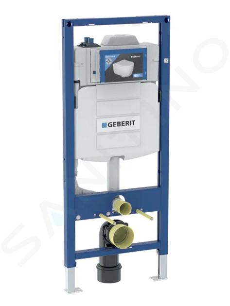 Geberit Duofix - Bâti-support pour WC suspendus, avec réservoir Sigma 12 cm, avec rinçage hygiénique,  hauteur 1,2 m 111.076.00.1