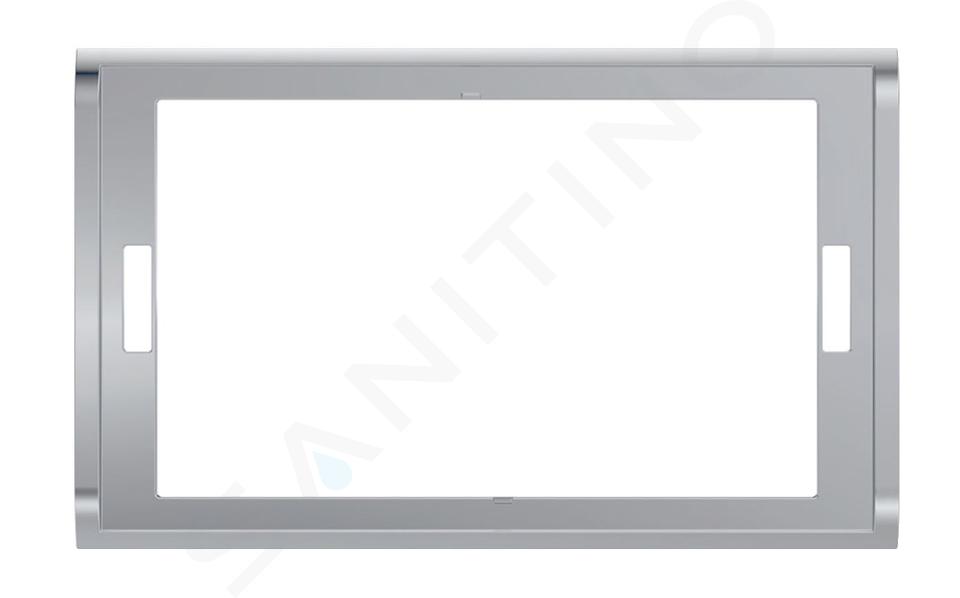 Geberit Sigma70 - Cadre de recouvrement pour Sigma70, chrome brillant 115.623.21.1