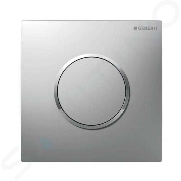 Geberit Systèmes de chasse d’eau - Plaque de commande pour urinoir, easy to clean, chrome mat 116.015.JQ.1