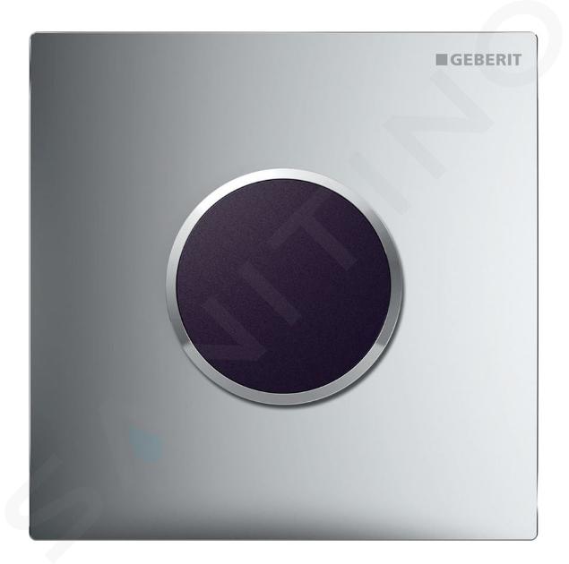 Geberit Sistemas de descarga de WC - Control electrónico de la descarga de urinarios Typ 10, alimentación de red, easy to clean, cromo mate 116.025.JQ.1