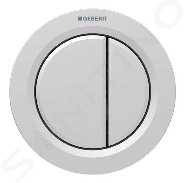 Geberit Spülsysteme - Fernbetätigung, pneumatisch, 2-Mengen-Spülung, Chrom matt 116.050.JQ.1