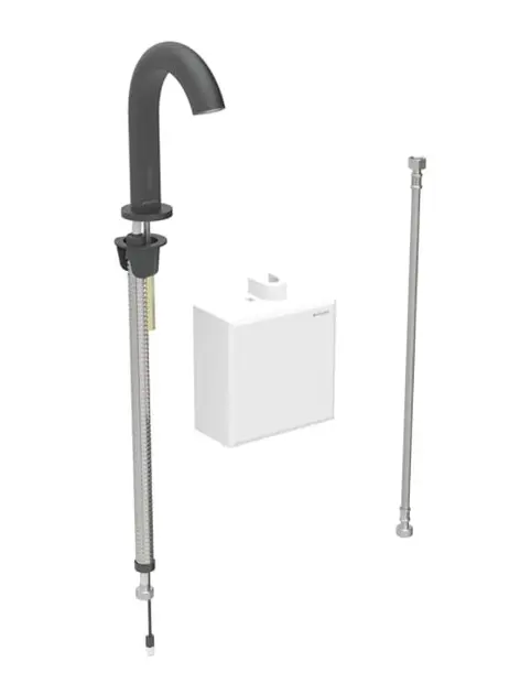 Geberit Type 30 Urinoir Bedieningsplaat Elektronisch Batterijvoeding Mat Zwart 80257