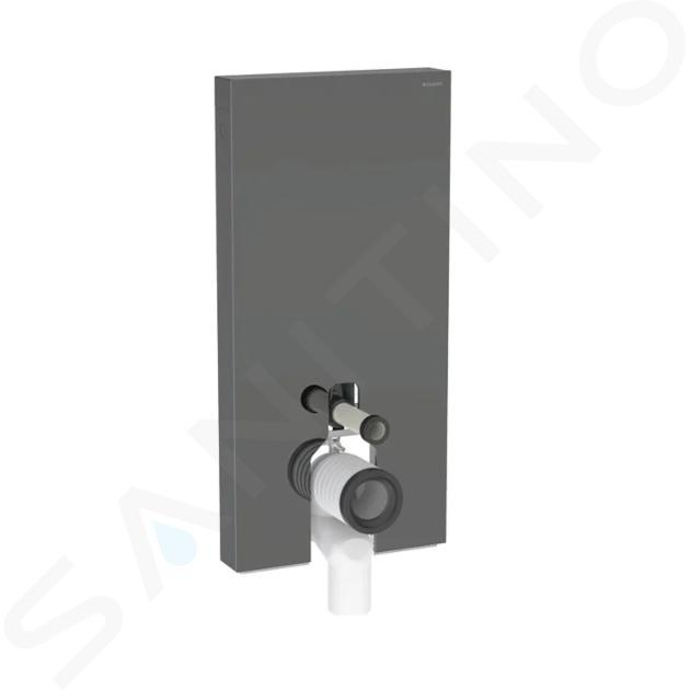 Geberit Monolith Plus - Modul sanitar pentru WC monobloc, 101 cm, alimentare cu apă de jos, sticlă/lavă 131.202.JK.7