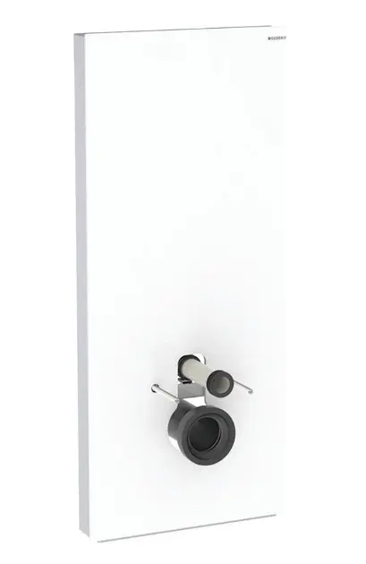 Geberit Monolith Plus - Sanitární modul pro závěsné WC, 114 cm, spodní přívod vody, sklo/bílá 131.231.SI.7