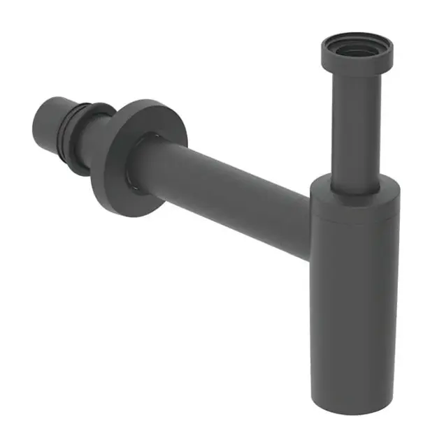 Geberit - Designový sifón, matná čierna 151.025.14.1