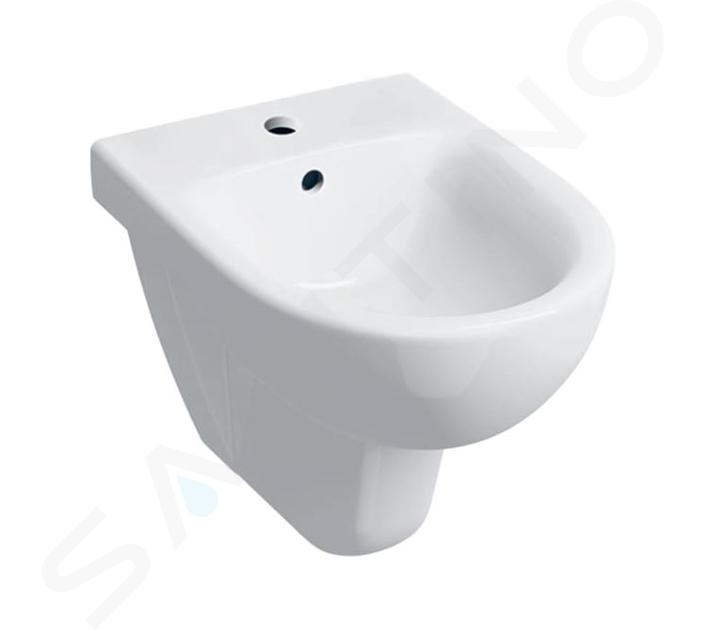 Geberit Selnova - Függő bidé, csaptelep lyuk, fehér 500.264.01.7