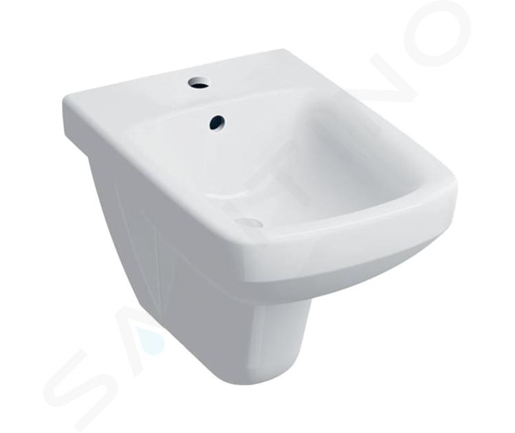 Geberit Selnova Square - Závěsný bidet, otvor pro baterii, bílá 500.271.01.5