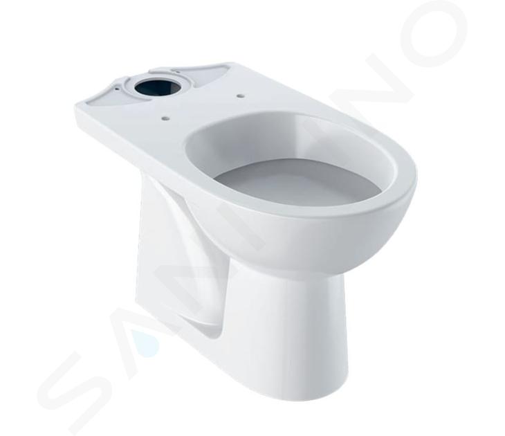Geberit Selnova - Stand WC-Kombination, Abgang senkrecht, 67x36 cm , Spülrandlos, Weiß 500.281.01.7